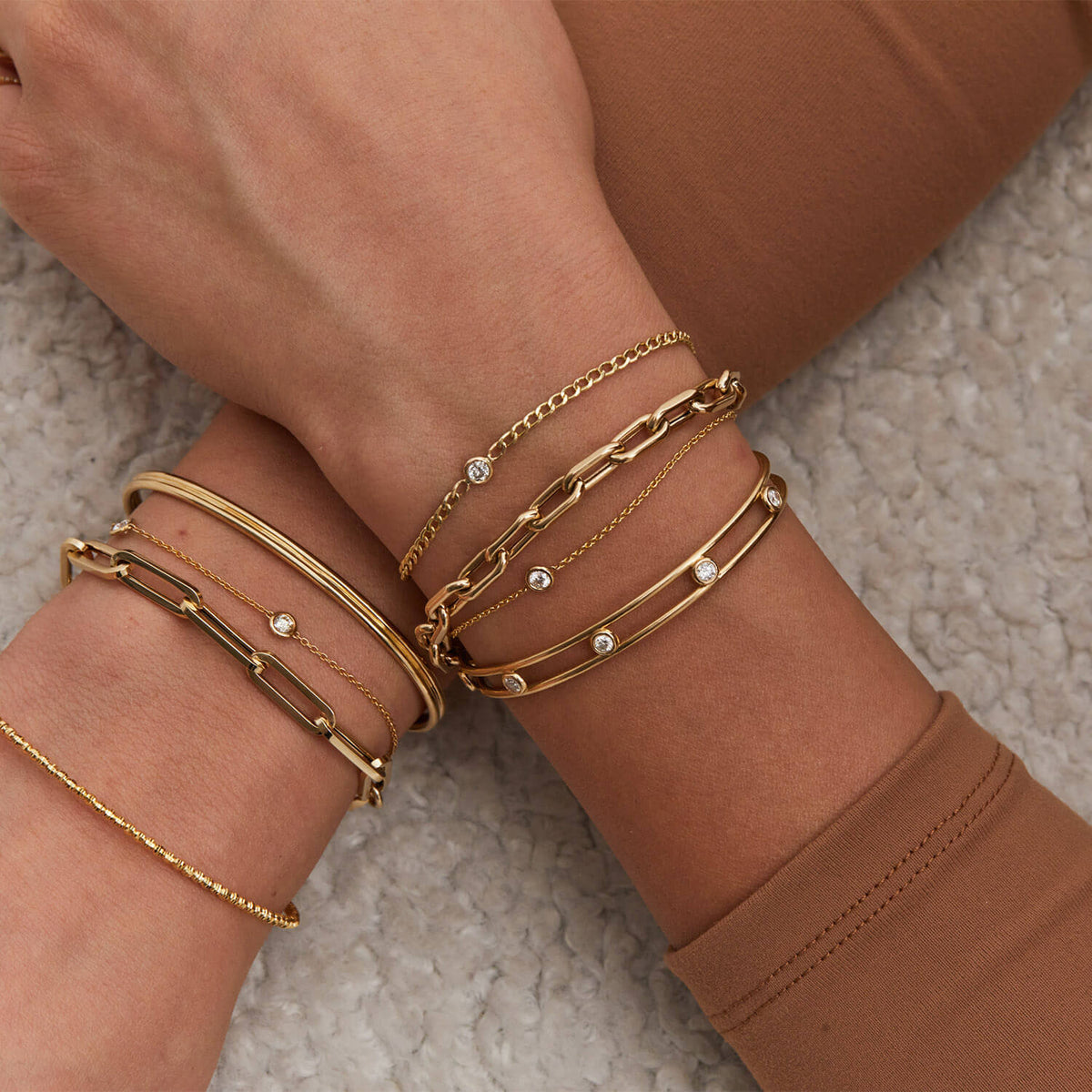 Cool, Modern Vibe Leather Bracelets