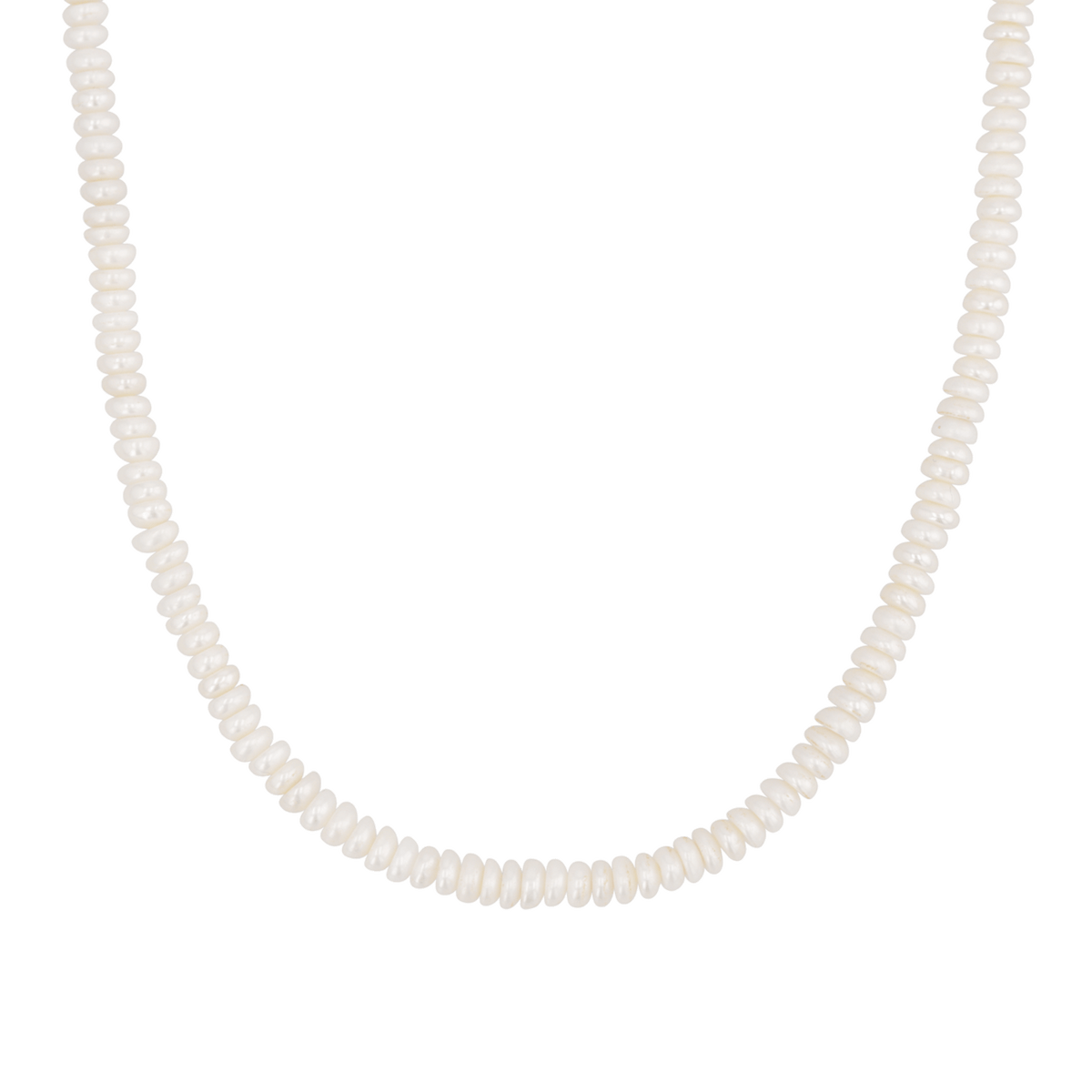 Elegant White Pearl Necklace and Mother's Day Gift and 