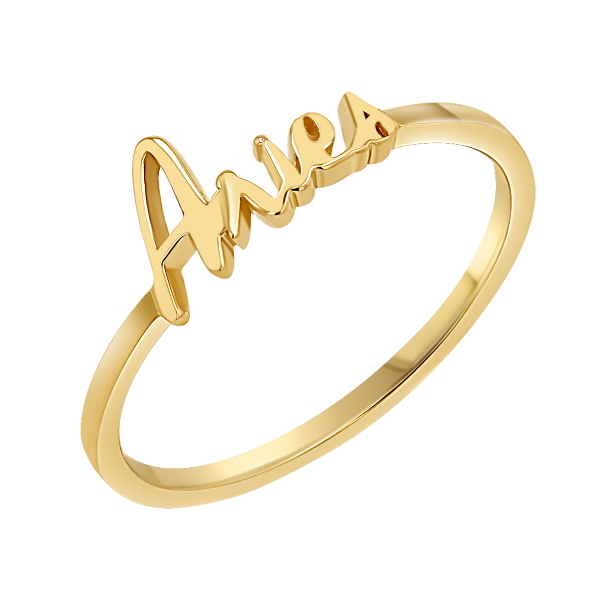 Ring deals written name