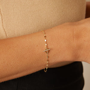 Demi Diamond Toggle Bracelet