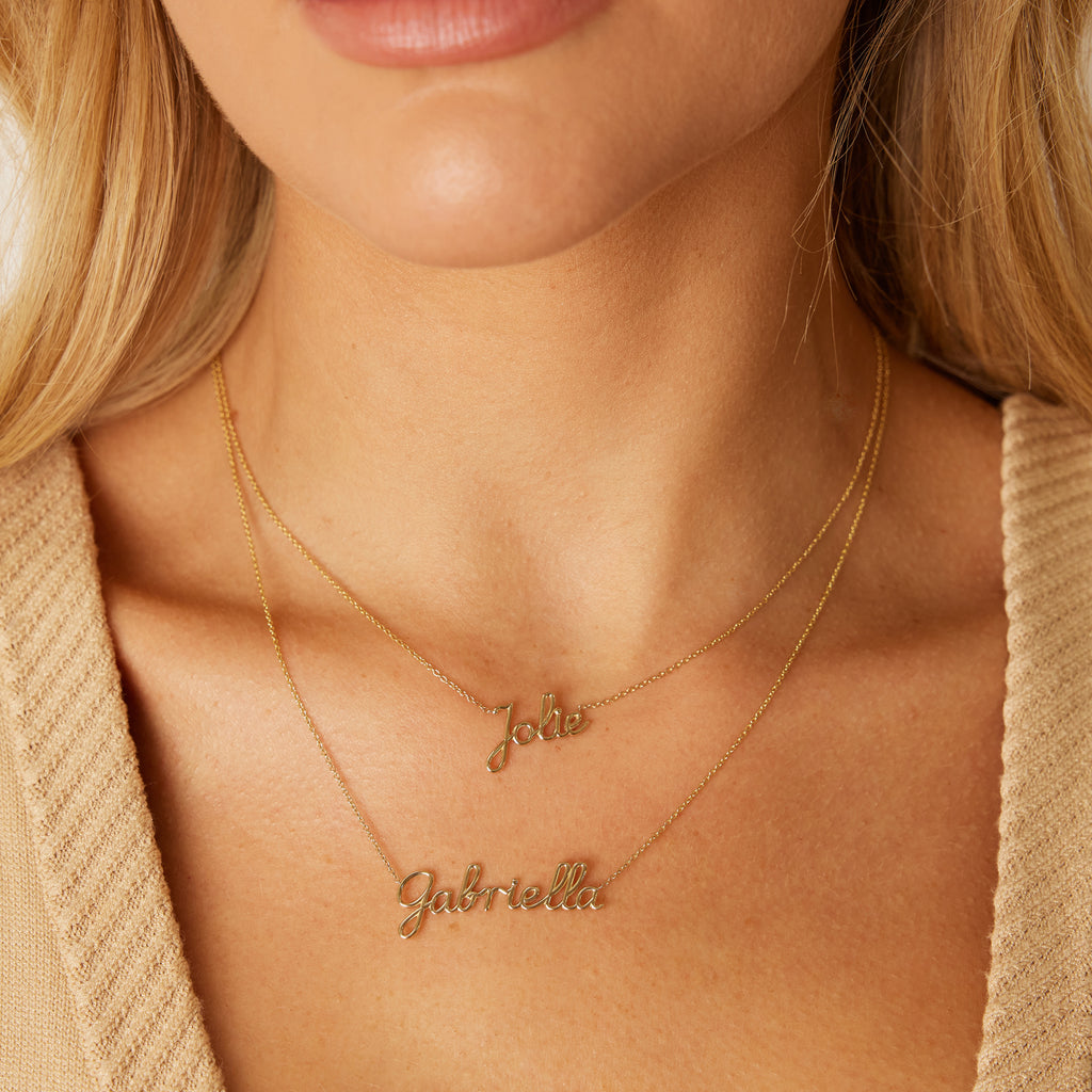 Signature Name Necklace