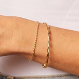 Twist Rope Bangle