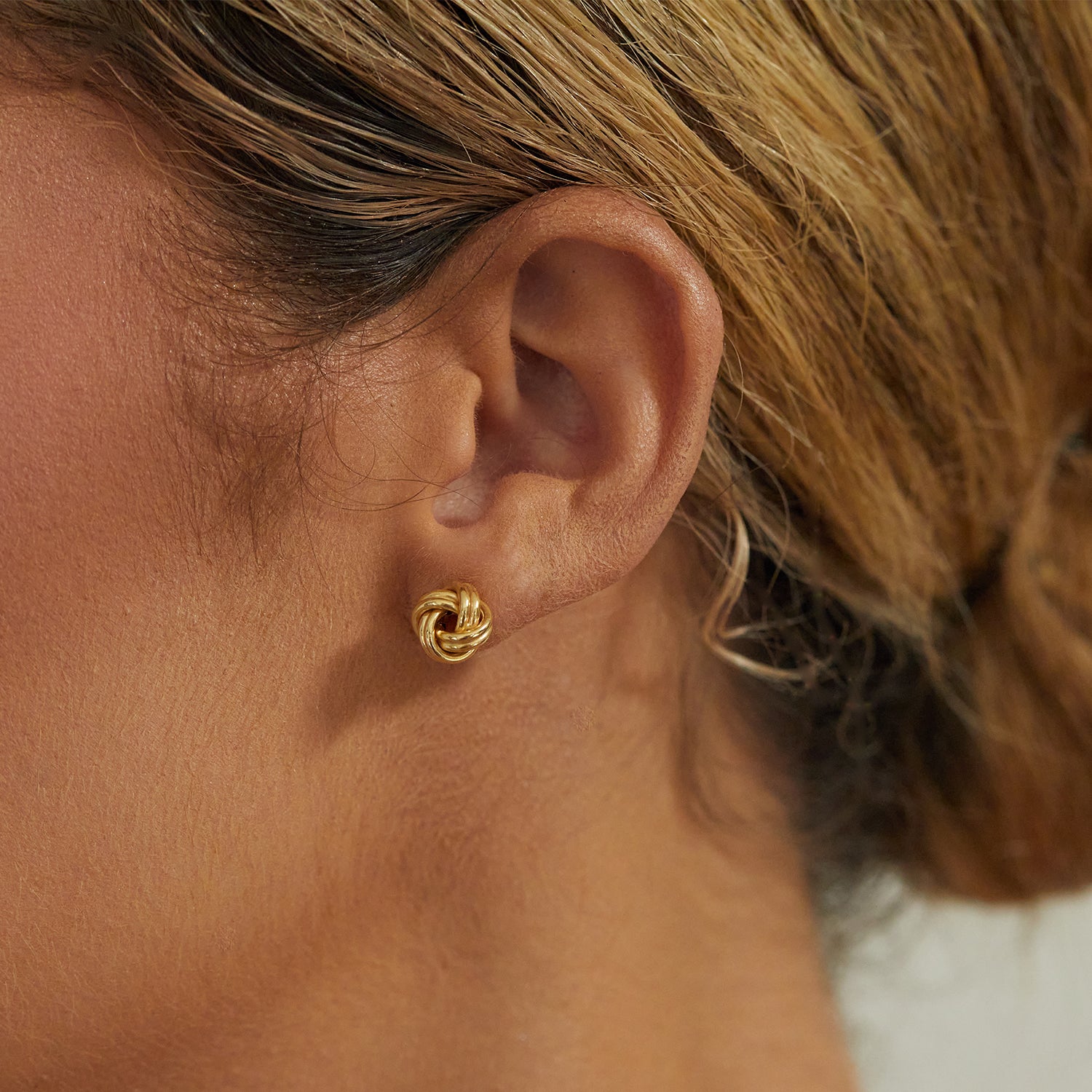 Love Knot Stud Earrings