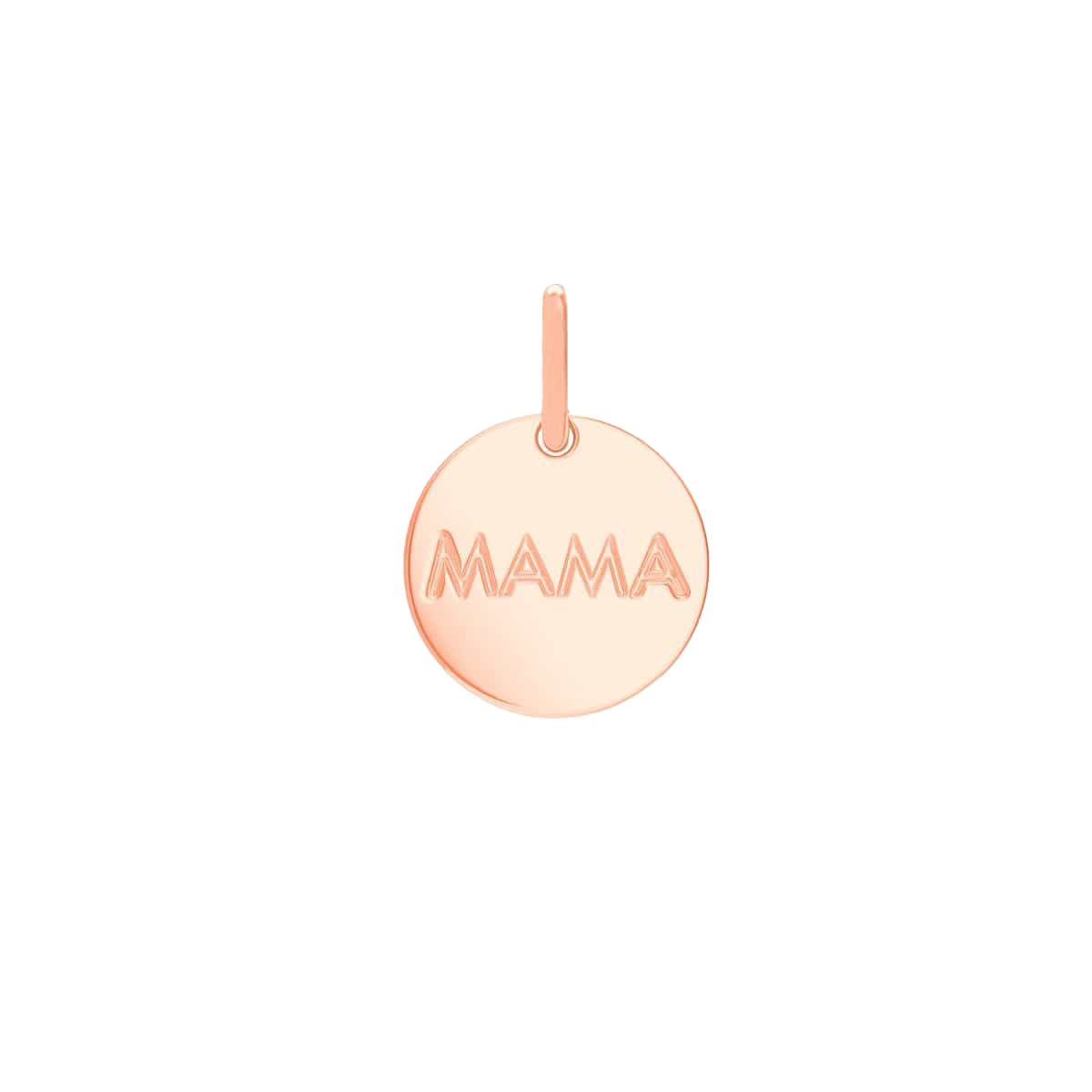 Engravable Round Coin Charm