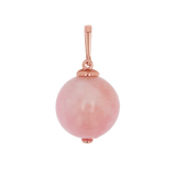 Pink Jade Gumball Charm