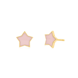 Kids Star Enamel Earrings