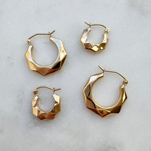 Poly Hex Hoops