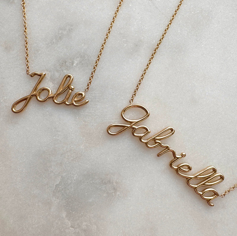 Signature Name Necklace