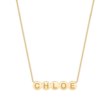 Kids Bubble Round Engravable Necklace