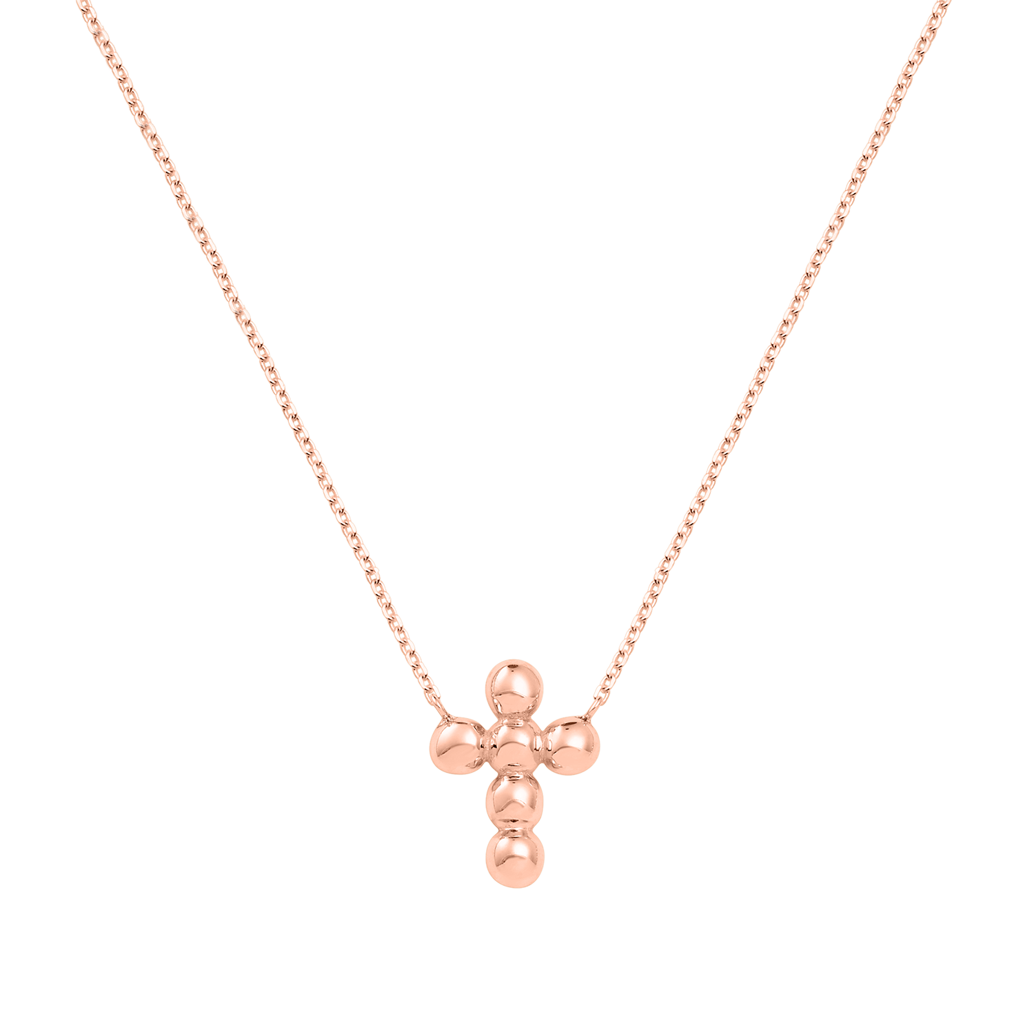 Kids Bubble Cross Necklace