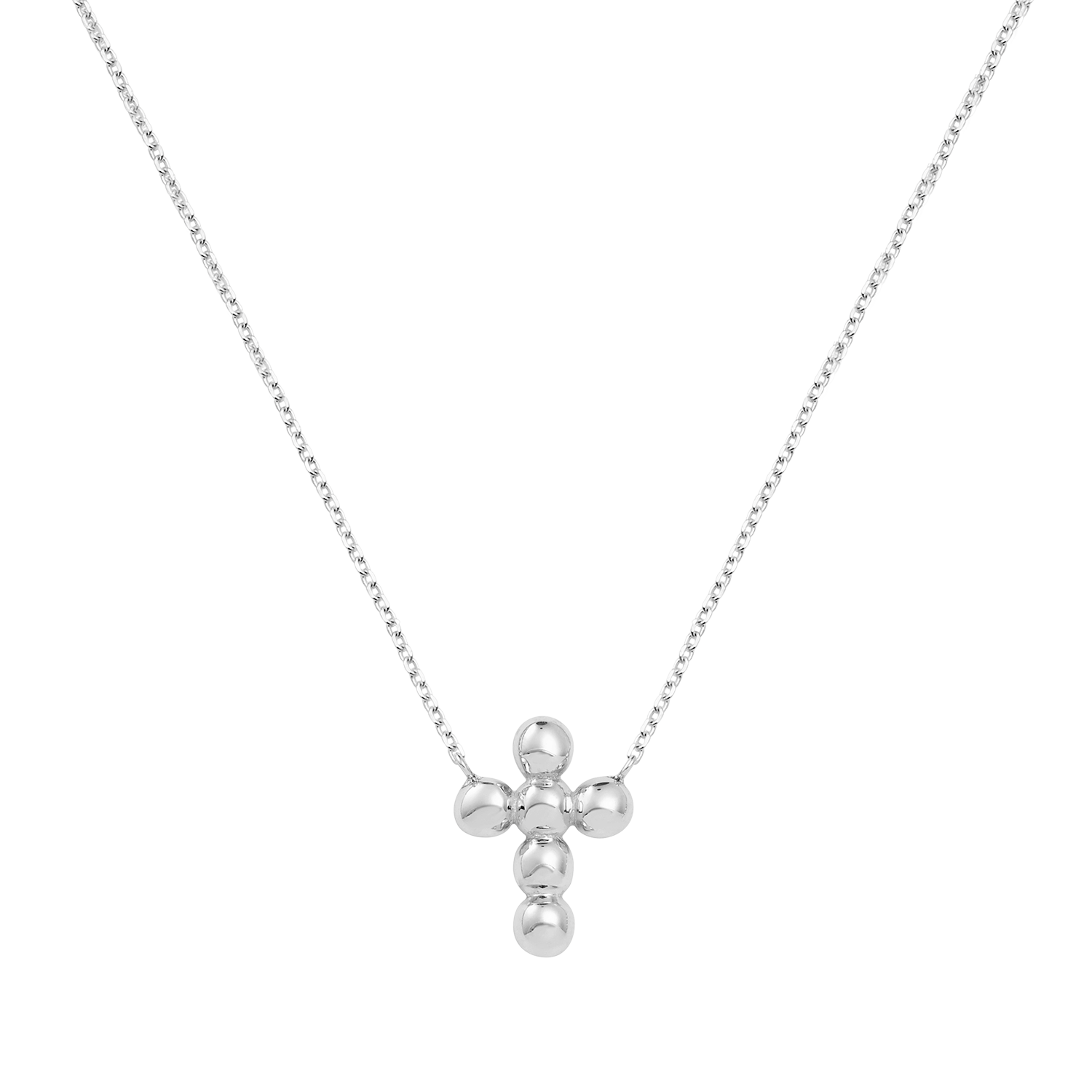 Kids Bubble Cross Necklace