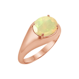 Grand Opal Signet Ring