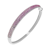 Ombré Pink Sapphire Cuff Bracelet