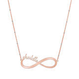 Infinity Custom Name Necklace