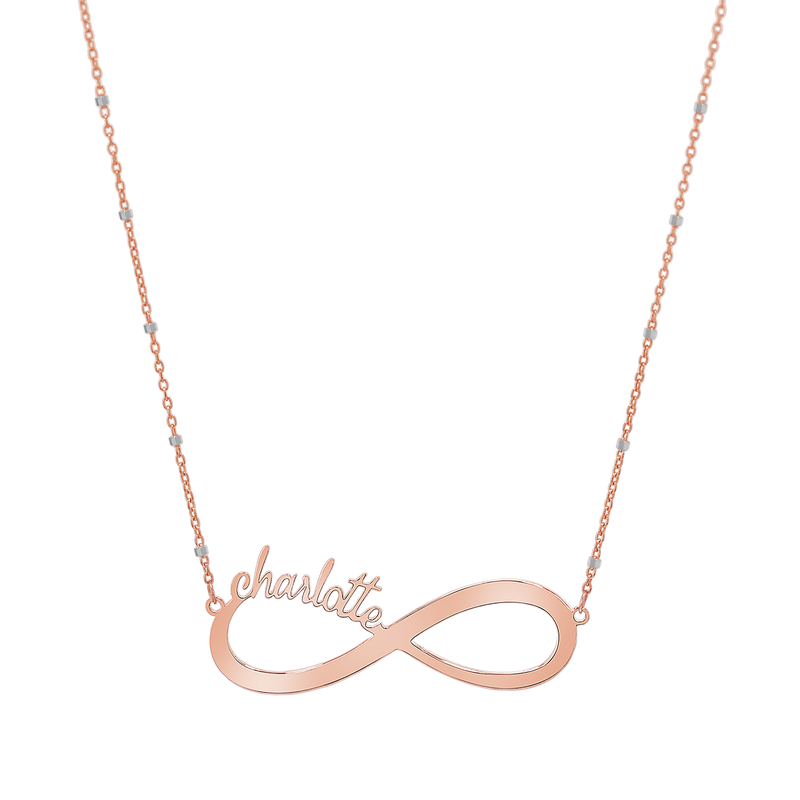 Infinity Custom Name Necklace