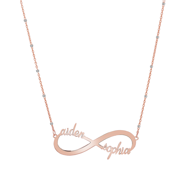 Infinity Custom Name Necklace