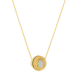 Opal Moon Necklace