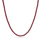 Ruby Bead Necklace