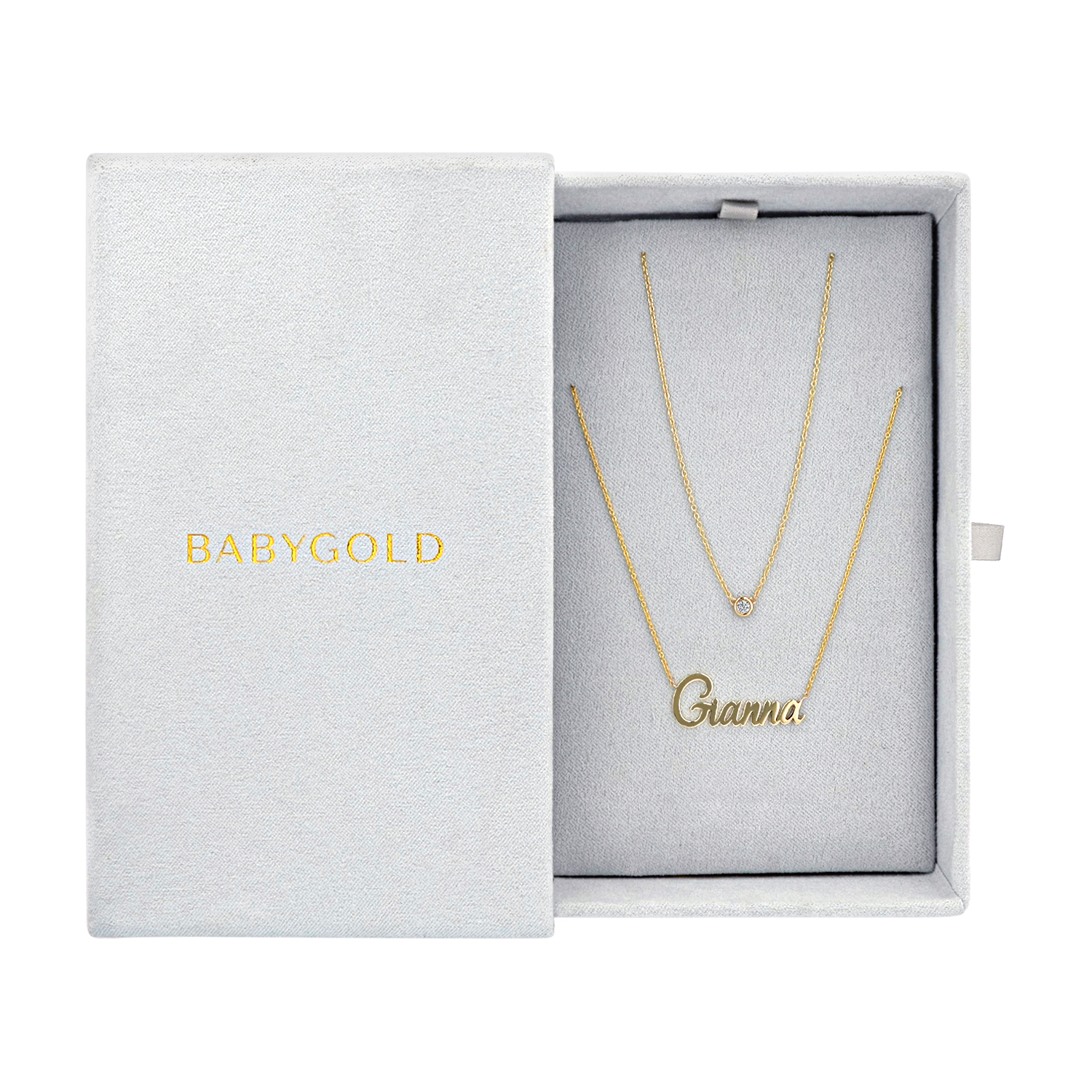 Essential Name Necklace Gift Set