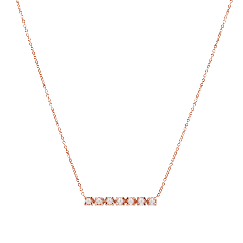 Pearl Bar Necklace