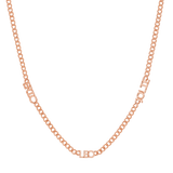 Mini Name Cuban Chain Necklace