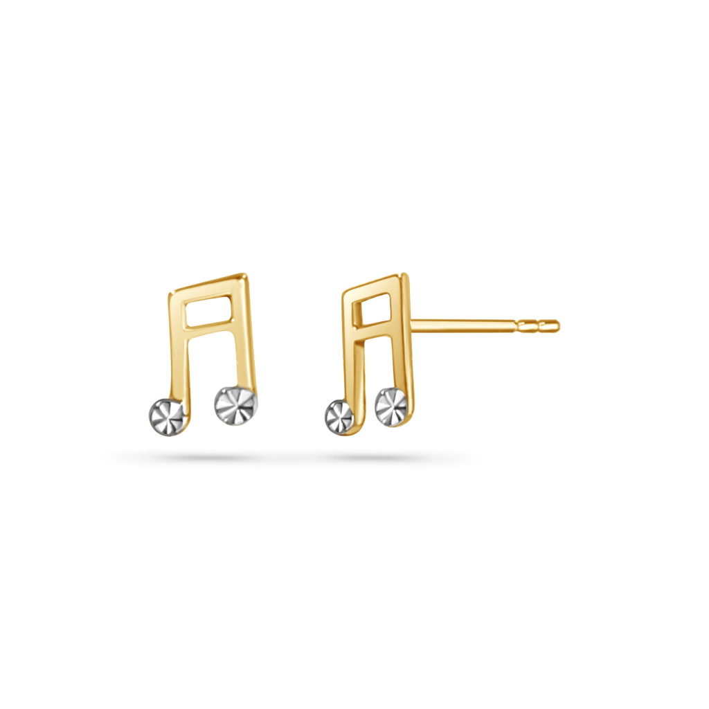 Musical Note Studs