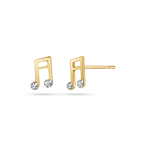 Musical Note Studs