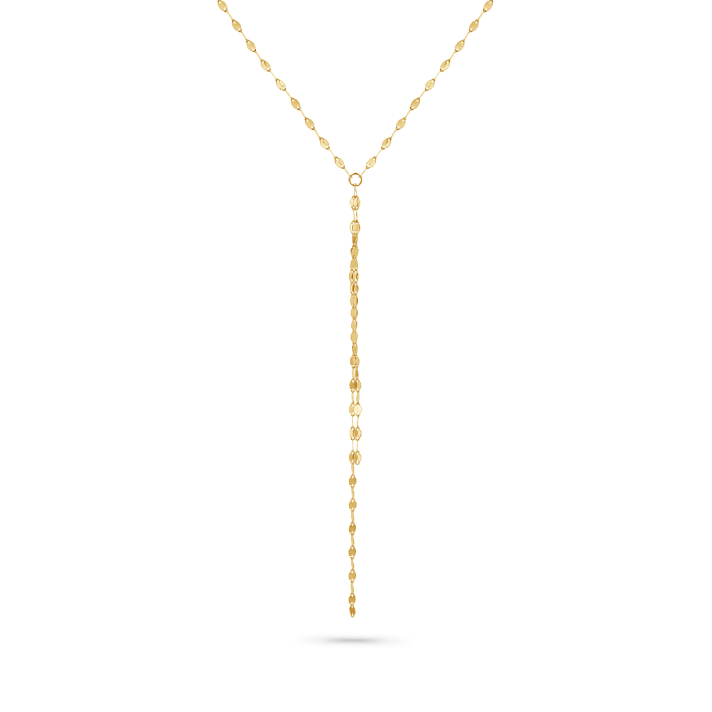 Demure Chain Lariat