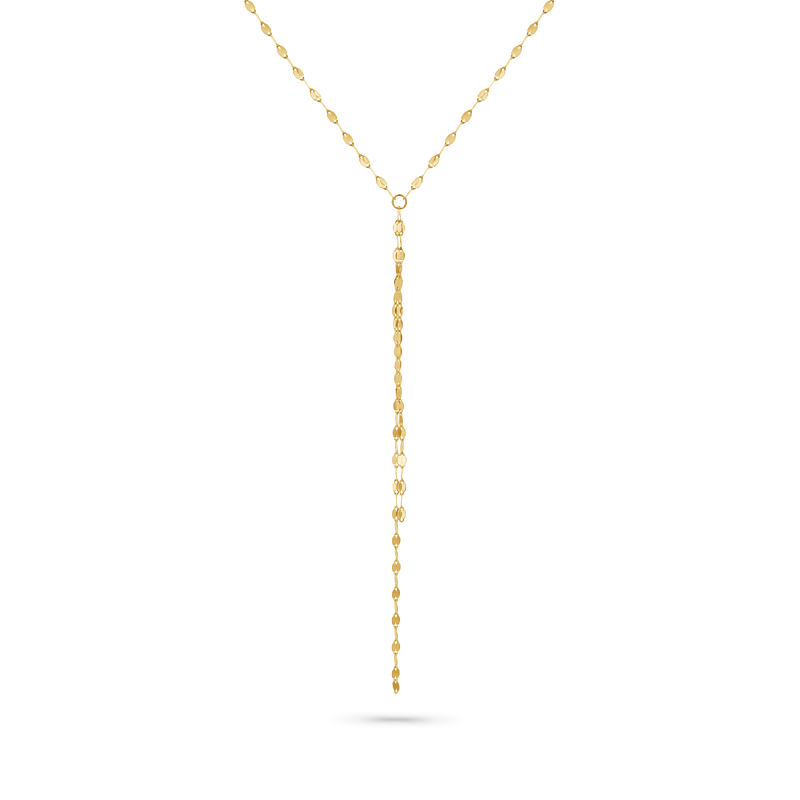 Demure Chain Lariat