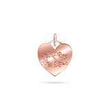 Mini Heart Monogram Charm