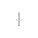 Orthodox Diamond Cross Charm