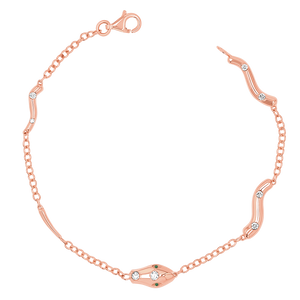 Diamond Serpentine Strand Bracelet