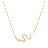 Diamond Serpentine Necklace