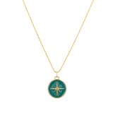 North Star Enamel Charm