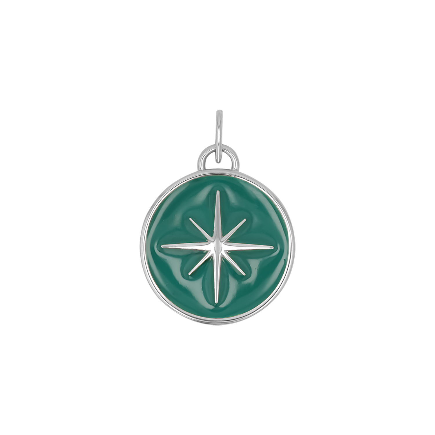 North Star Enamel Charm