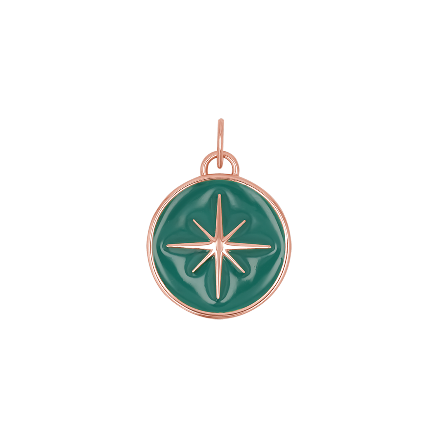 North Star Enamel Charm