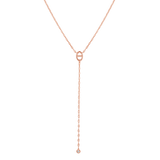 Diamond Mariner Lariat Necklace