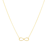 Infinity Letter Necklace