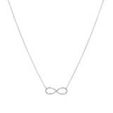 Infinity Letter Necklace