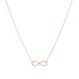 Infinity Letter Necklace