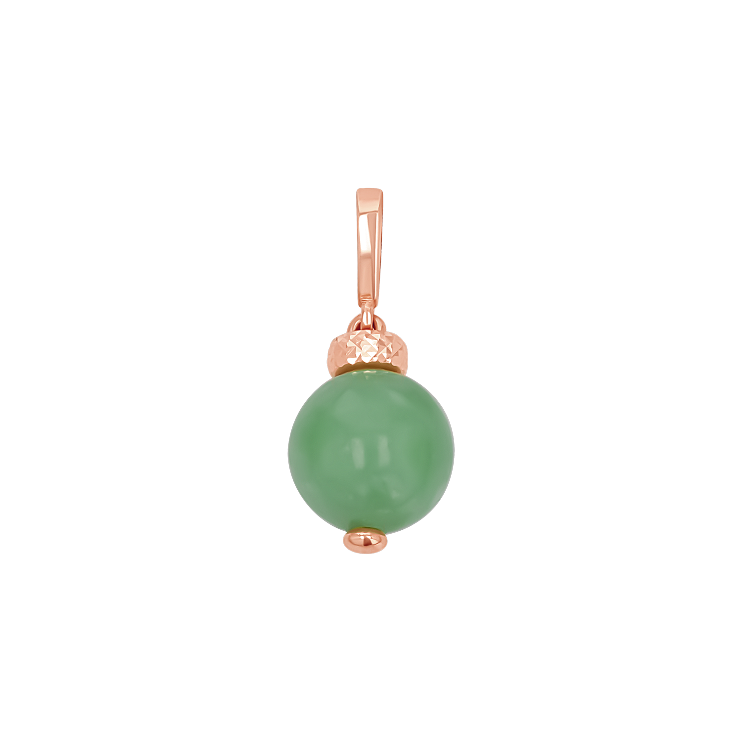 Bauble Jade Bead Charm