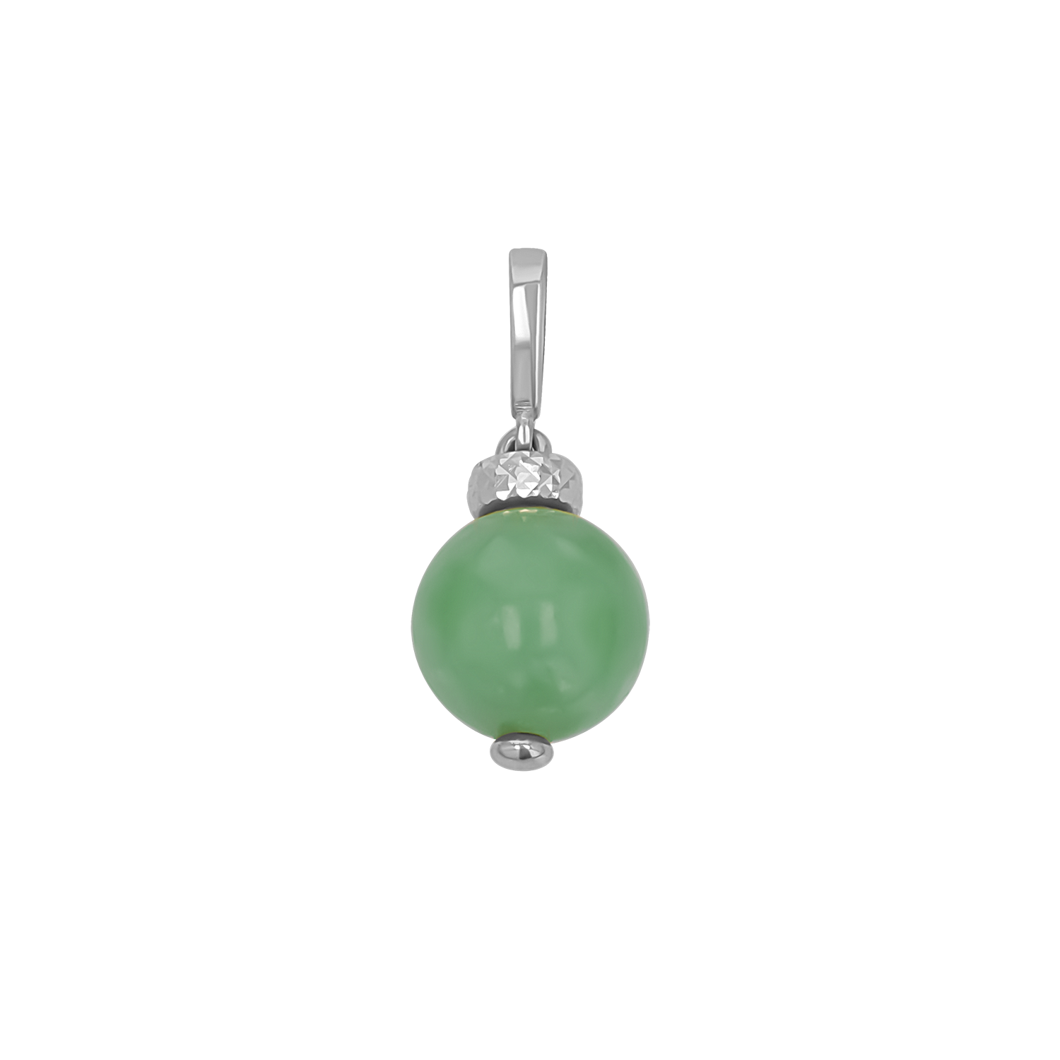 Bauble Jade Bead Charm