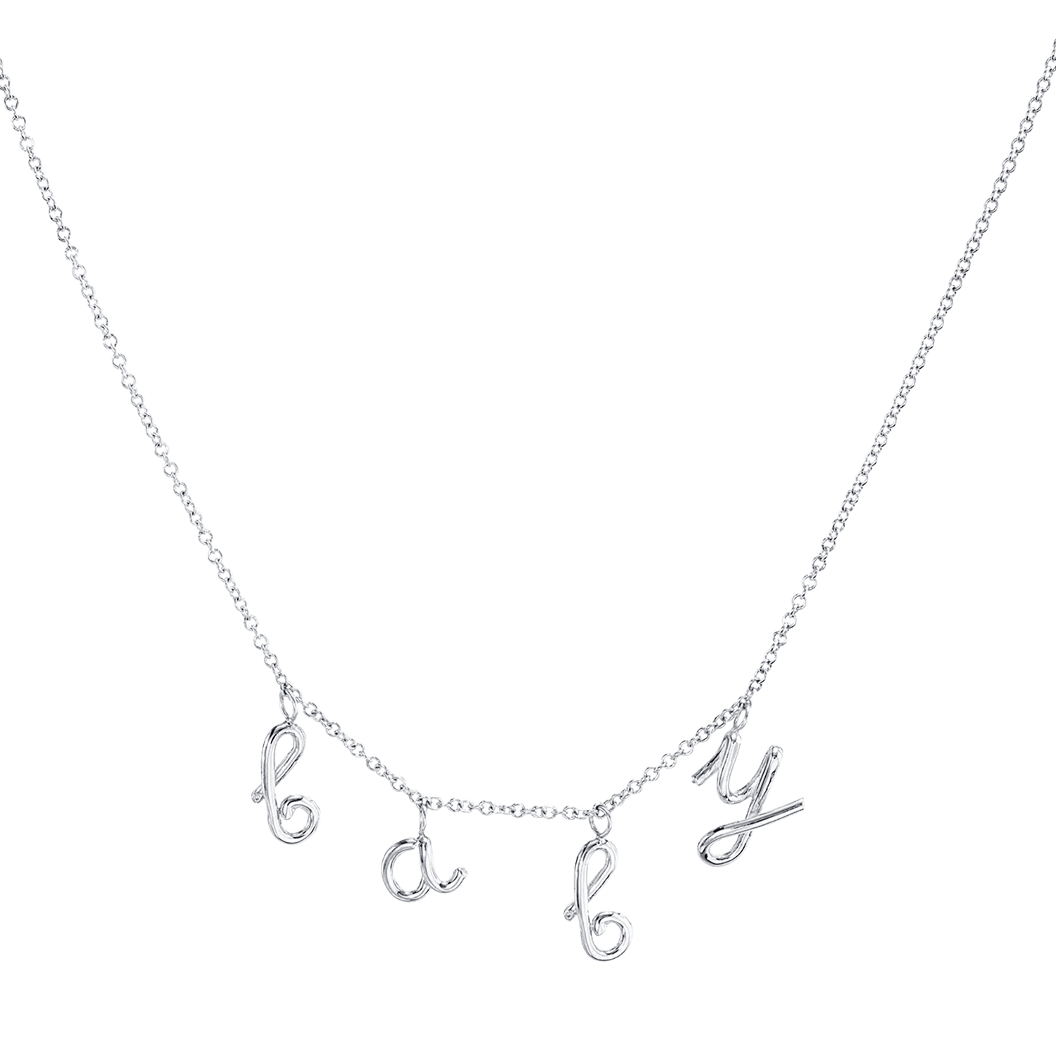 Kids Mini Letter Baby Necklace