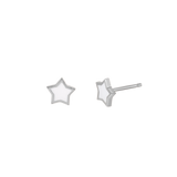 Twinkle Star Enamel Stud Earrings