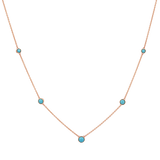 Graduating Genuine Turquoise Necklace