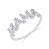 Diamond MAMA Ring