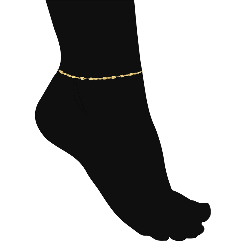 Demure Chain Anklet