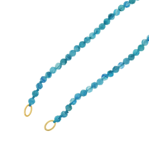 Blue Apatite Connector Necklace