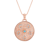 Circle of Life Diamond Multi Initial Necklace