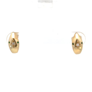 Serpentine Stud Earrings